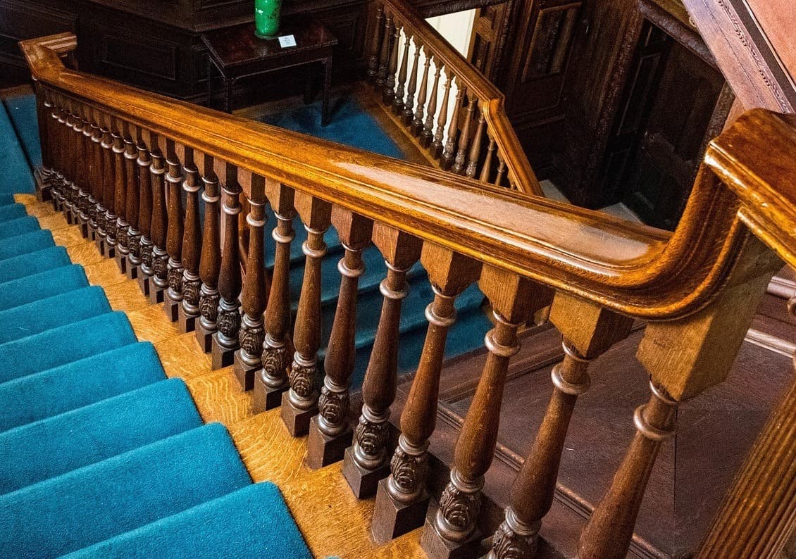 Heritage staircase joinery restored for a listed building